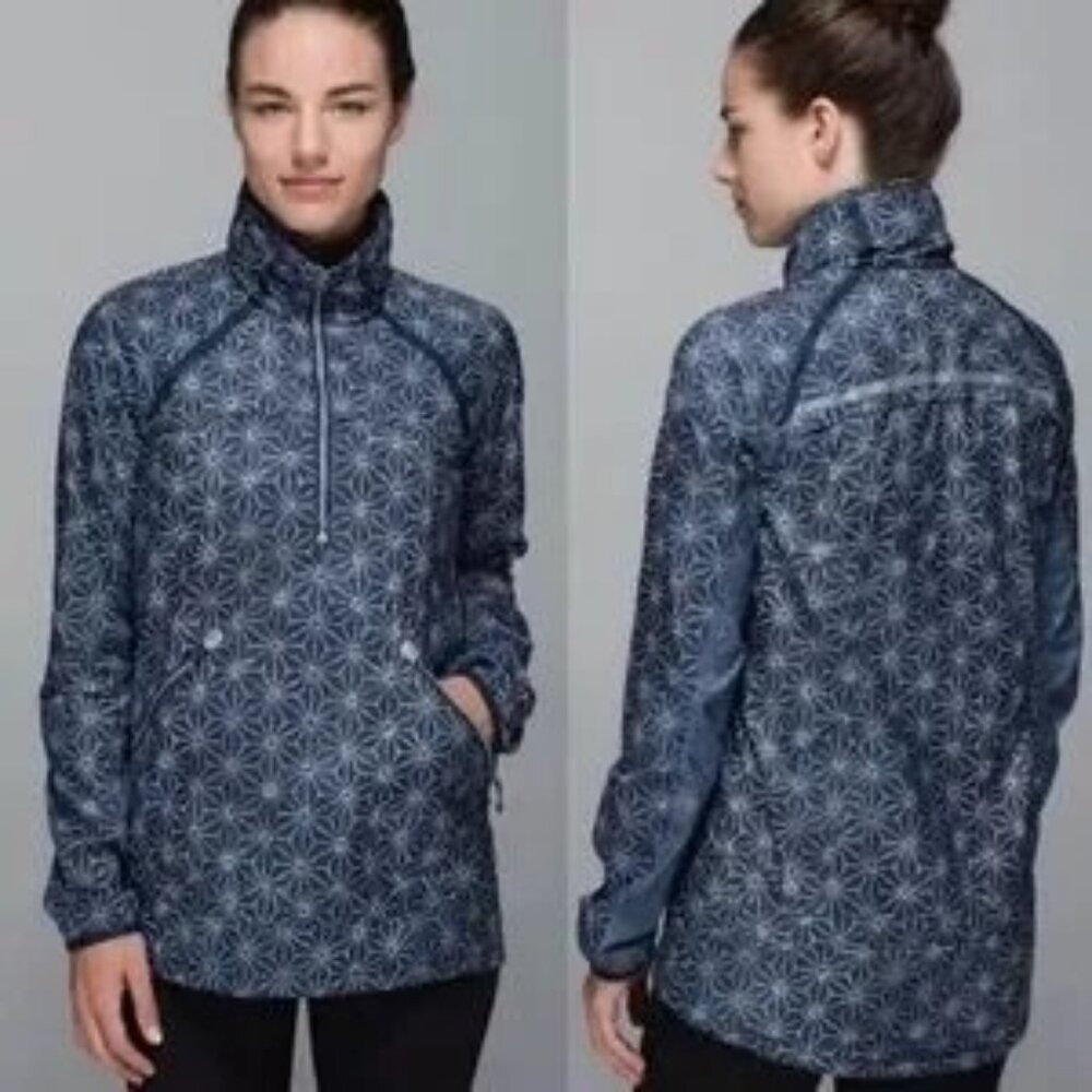 Lululemon Miss Misty Lightweight Athletic Pullover Windbreaker Jacket